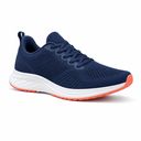Navy running shoe